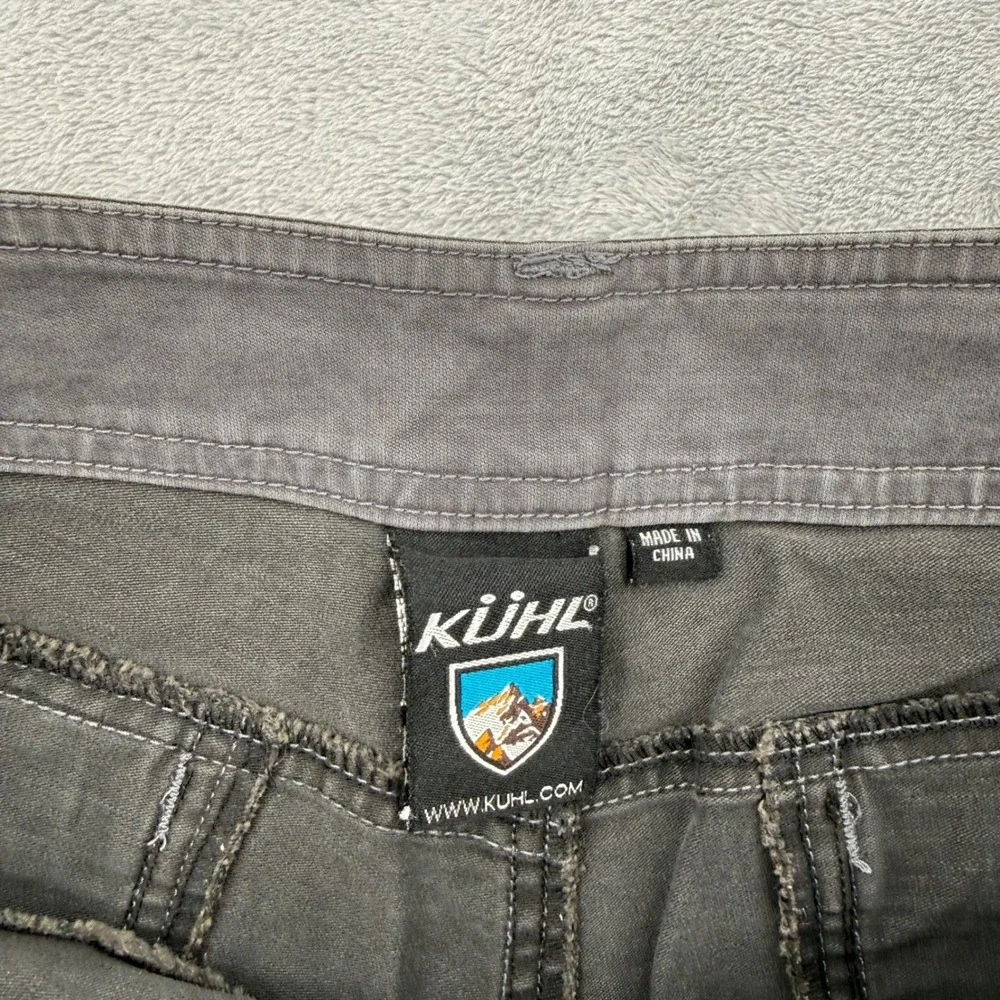 KUHL Women's Gray Outdoor Hiking Cargo Pants Outdoor Size 10 Regular‎